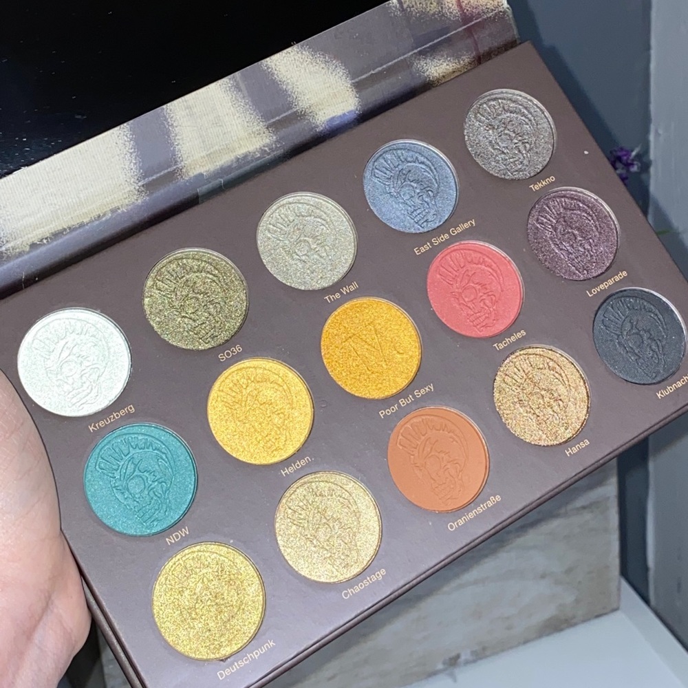 Nomad x Berlin Underground Eyeshadow Palette